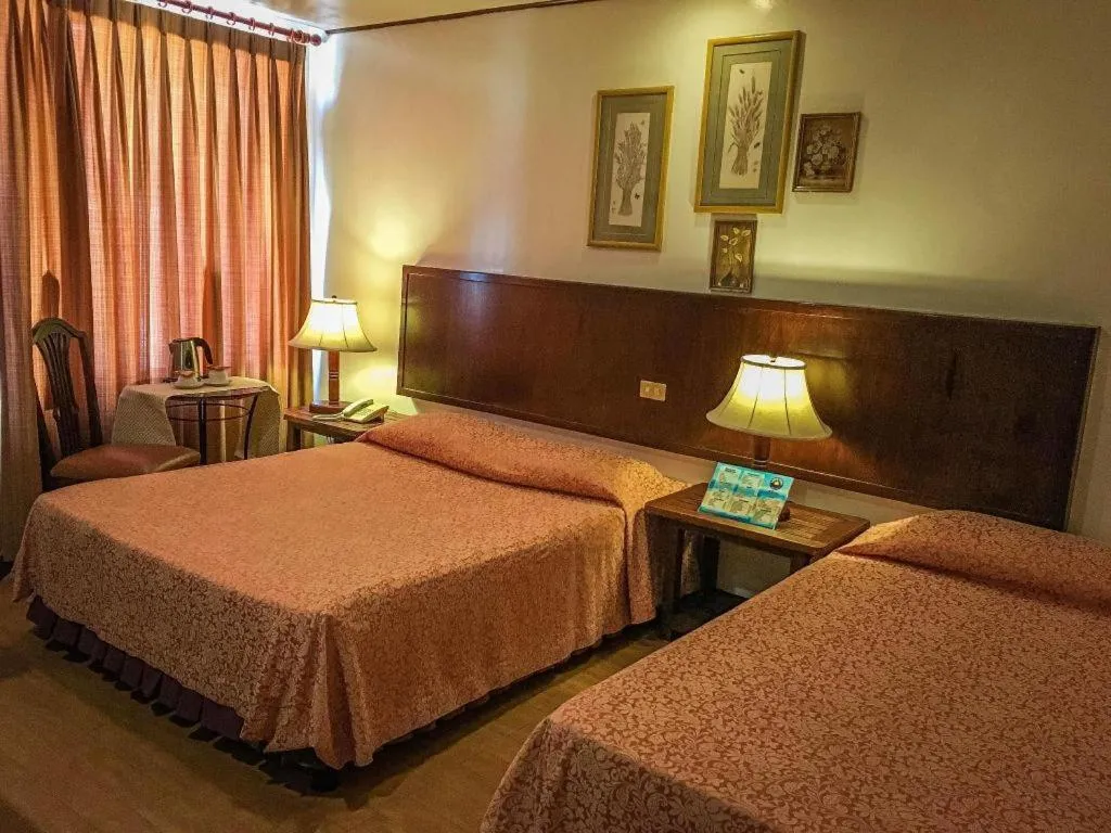 Bed in Subic Park Hotel