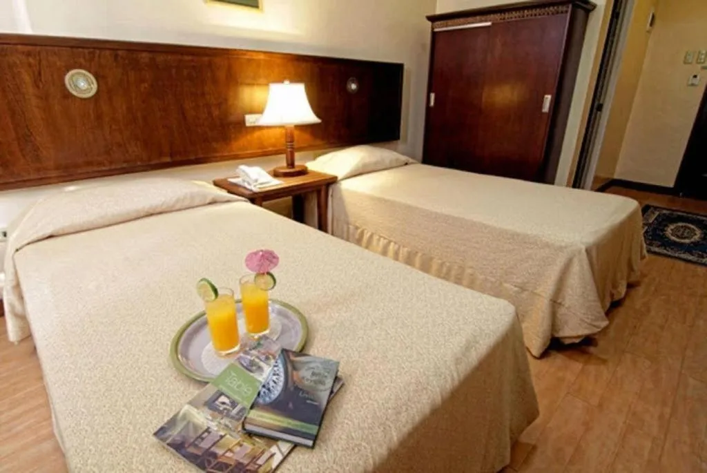 Bed in Subic Park Hotel