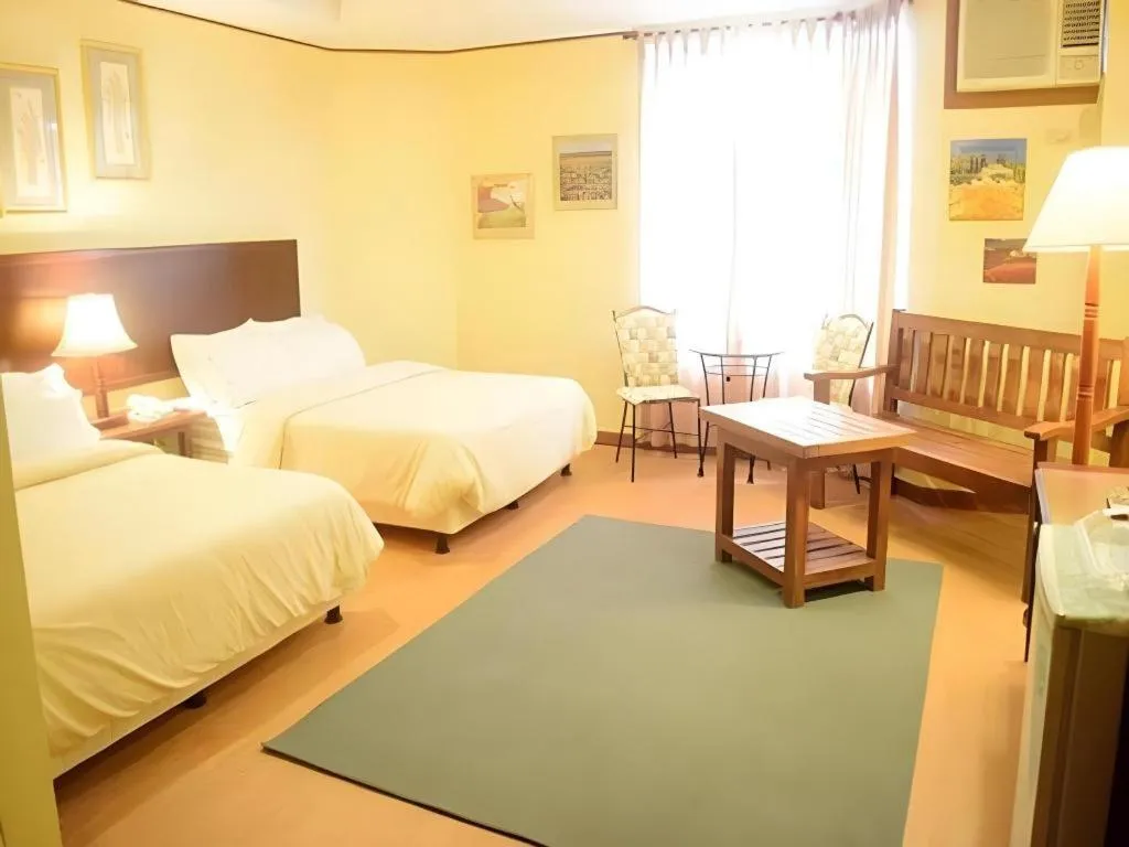 Bed in Subic Park Hotel