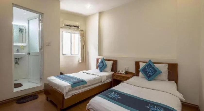 Bed in Blue River Hotel