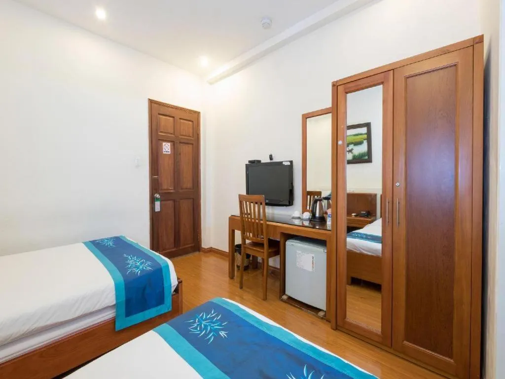 Bed in Blue River Hotel