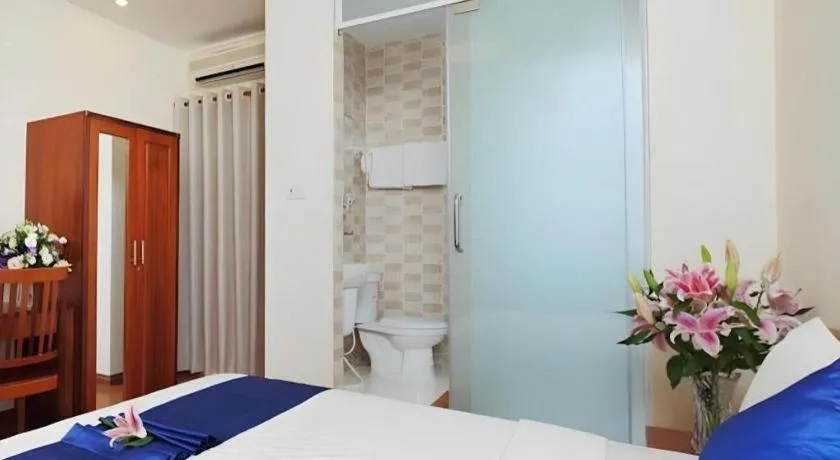 Bed in Blue River Hotel