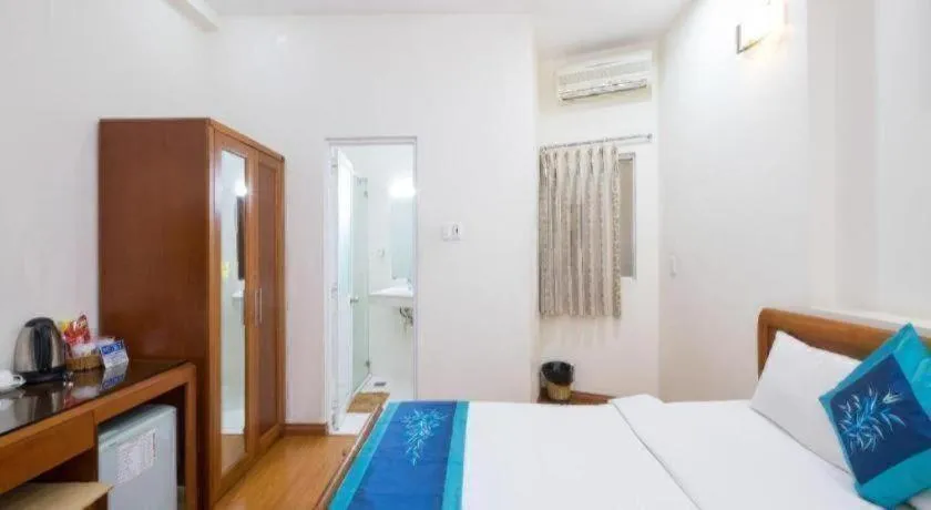 Bed in Blue River Hotel