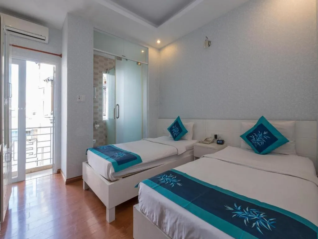 Bed in Blue River Hotel