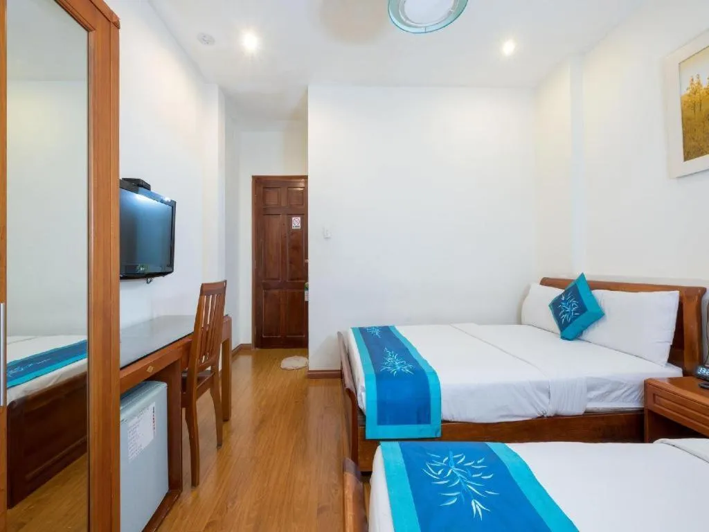 Bed in Blue River Hotel