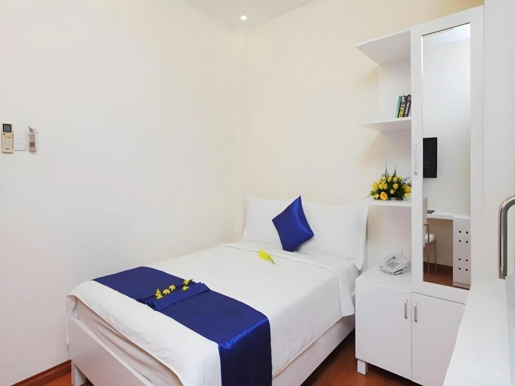 Bed in Blue River Hotel