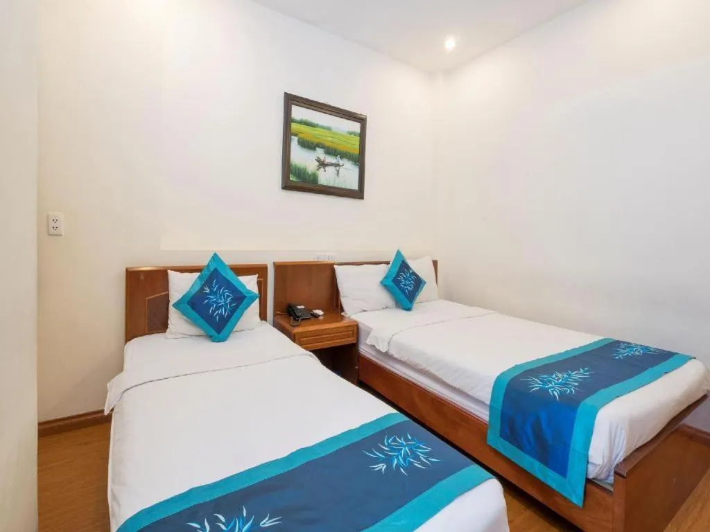 Bed in Blue River Hotel