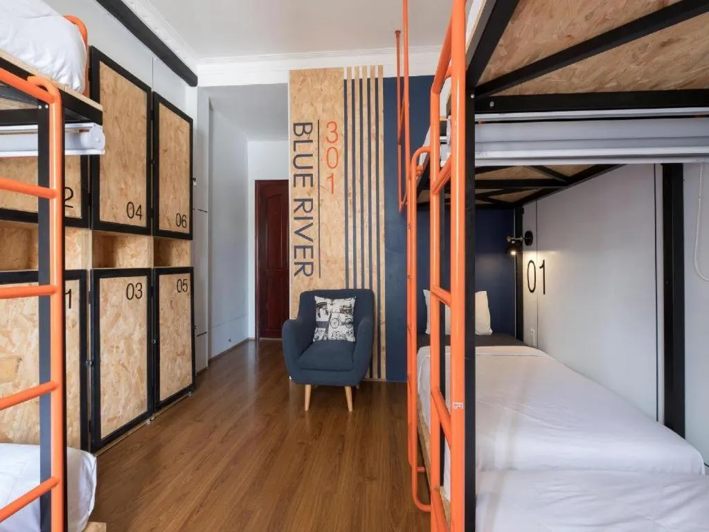 Bed in Blue River Hotel