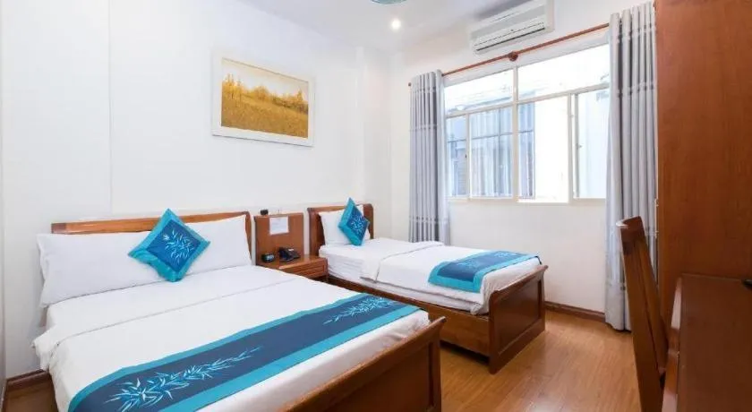 Bed in Blue River Hotel