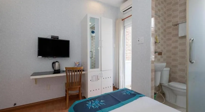 Bed in Blue River Hotel