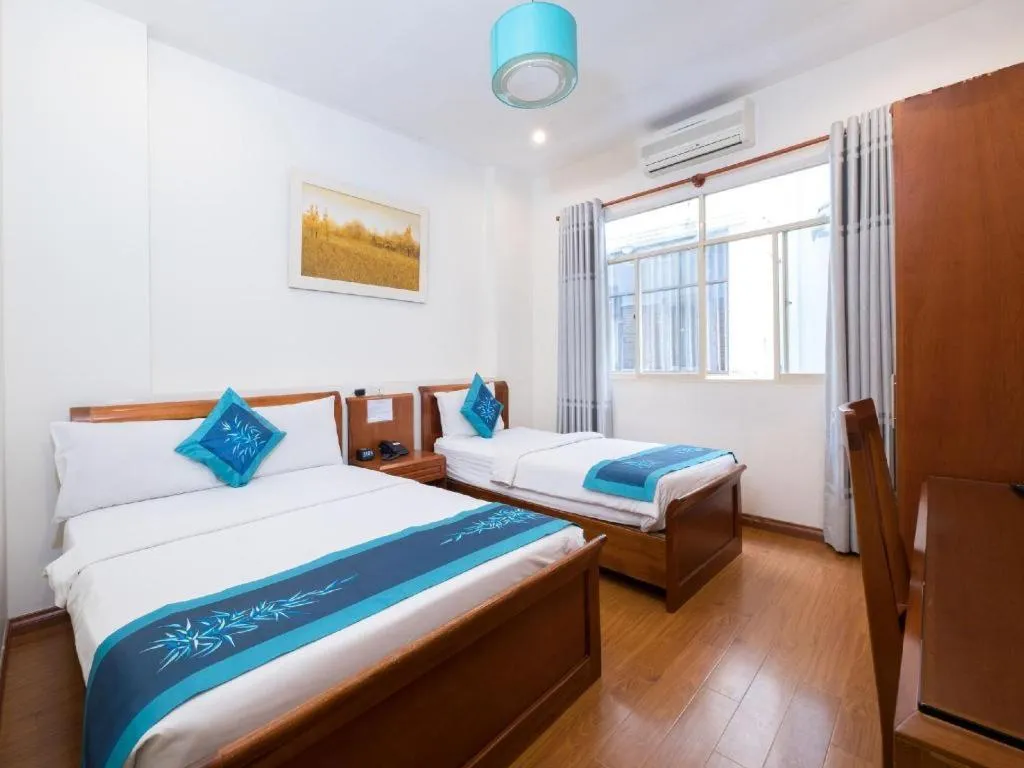 Bed in Blue River Hotel