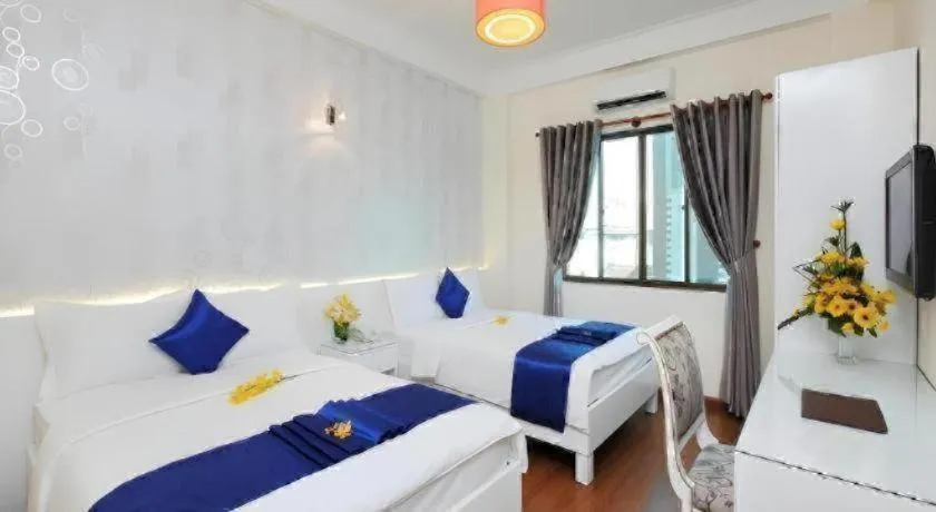 Bed in Blue River Hotel