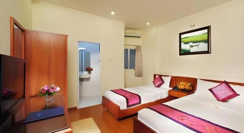 Bed in Blue River Hotel