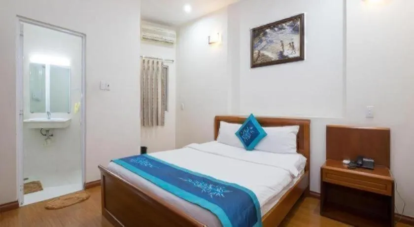 Bed in Blue River Hotel