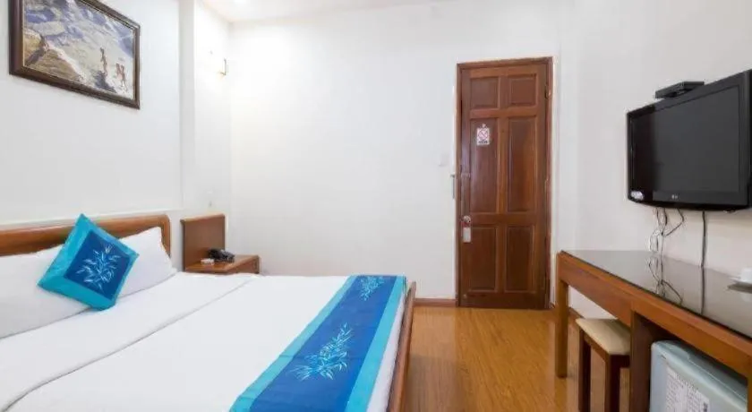 Bed in Blue River Hotel