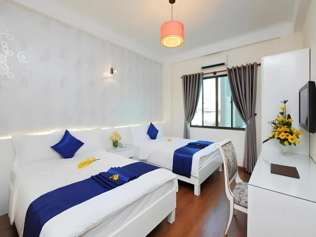 Bed in Blue River Hotel