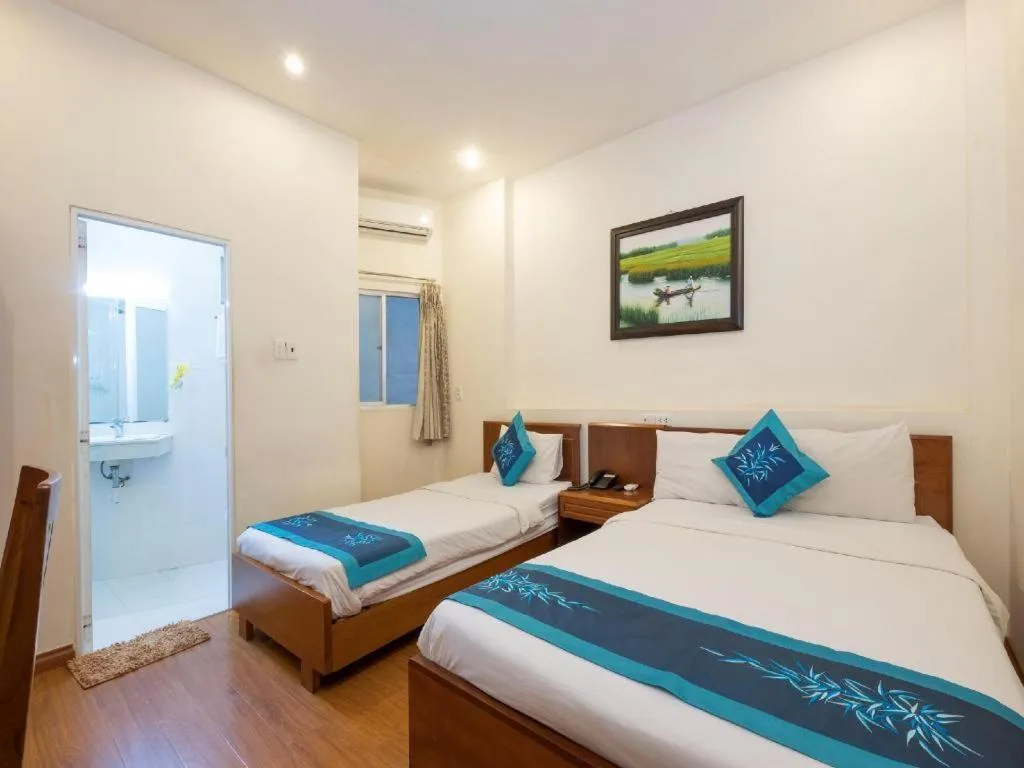 Bed in Blue River Hotel