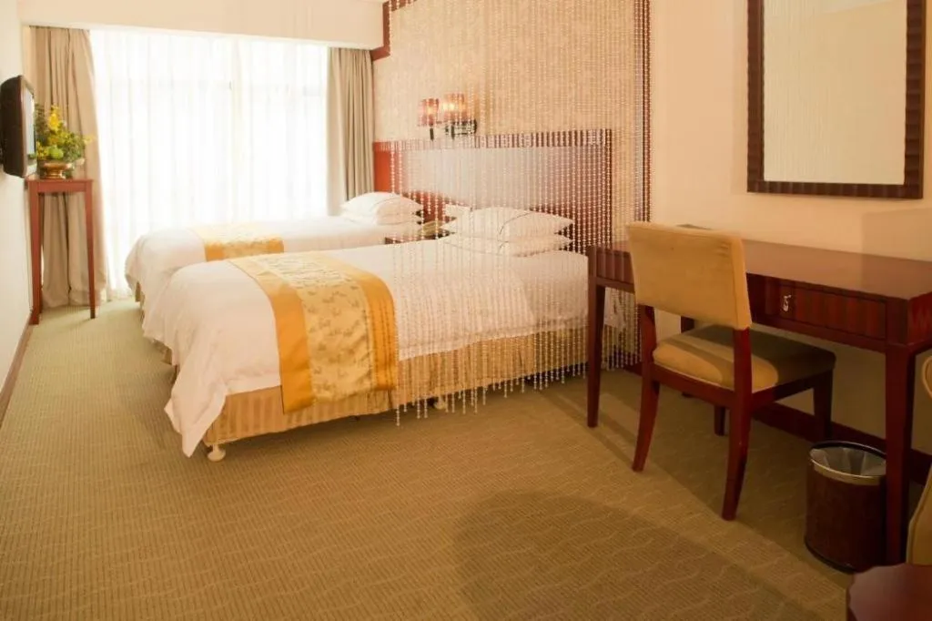 Bed in Silver Art Hotel