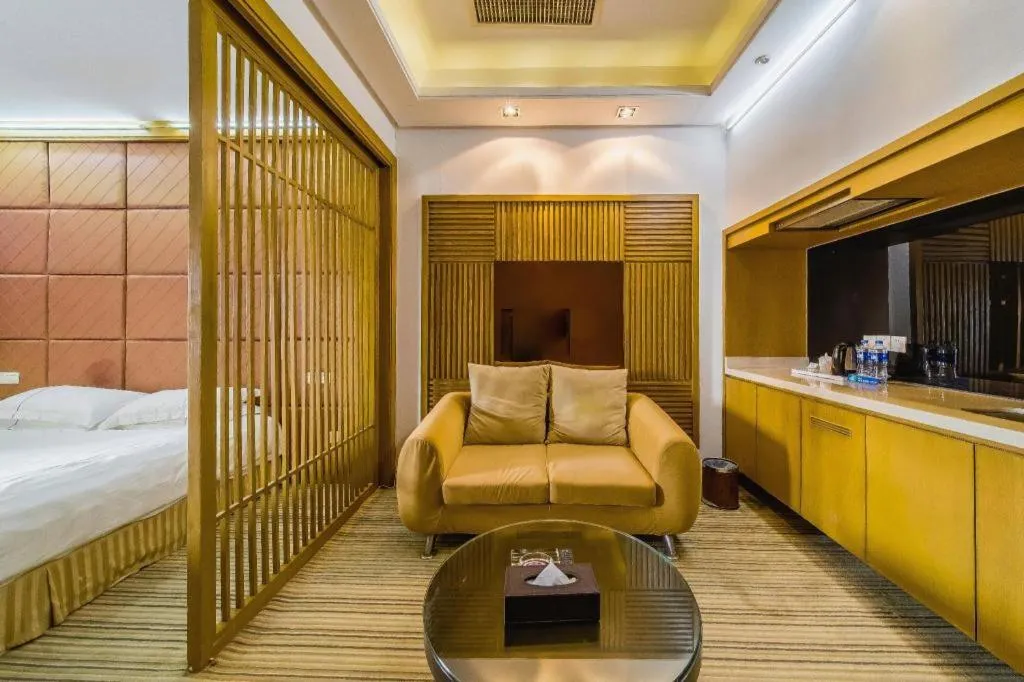 Bed in Silver Art Hotel