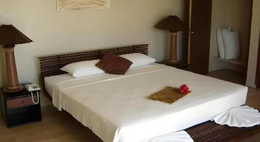 Bed in Le Manumea Hotel