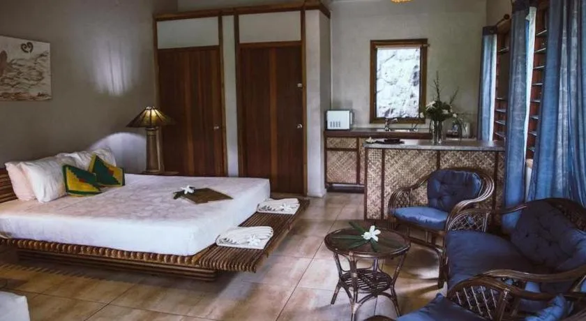 Bed in Le Manumea Hotel