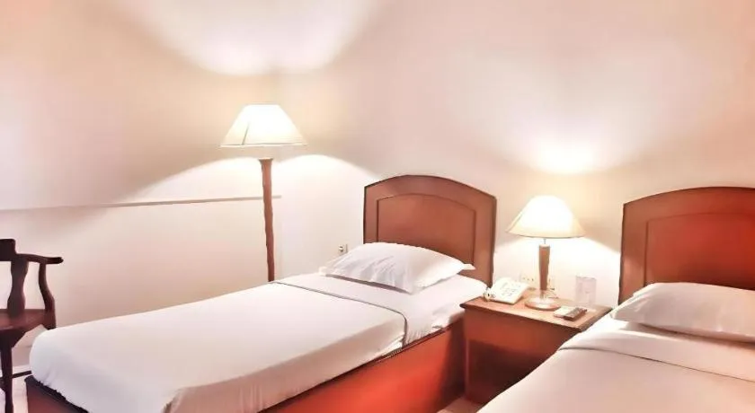 Bed in Alexander Hotel Tegal