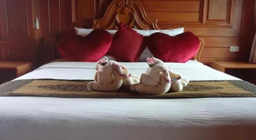 Bed in Ngamta Hotel