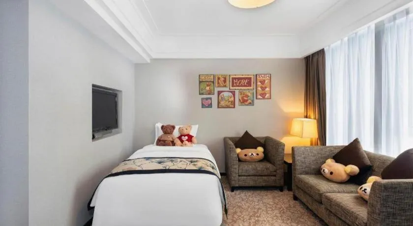 Bed in Shenyang Haiyun Jinjiang International Hotel