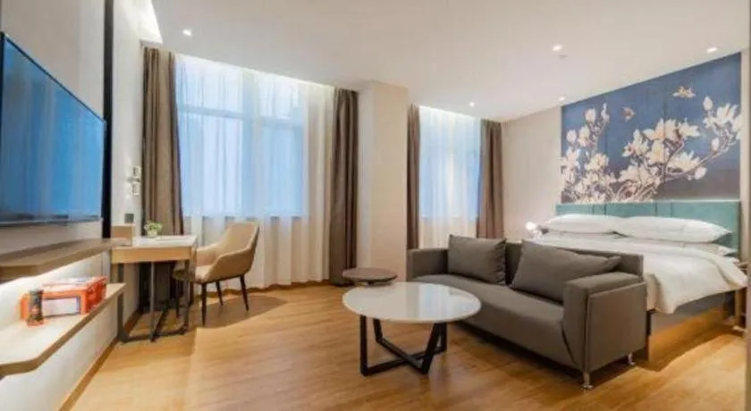 Bed in Jinjiang Inn Xian Mingguang Road