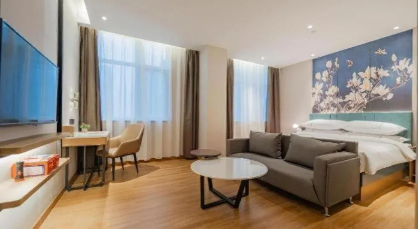 Bed in Jinjiang Inn Xian Mingguang Road