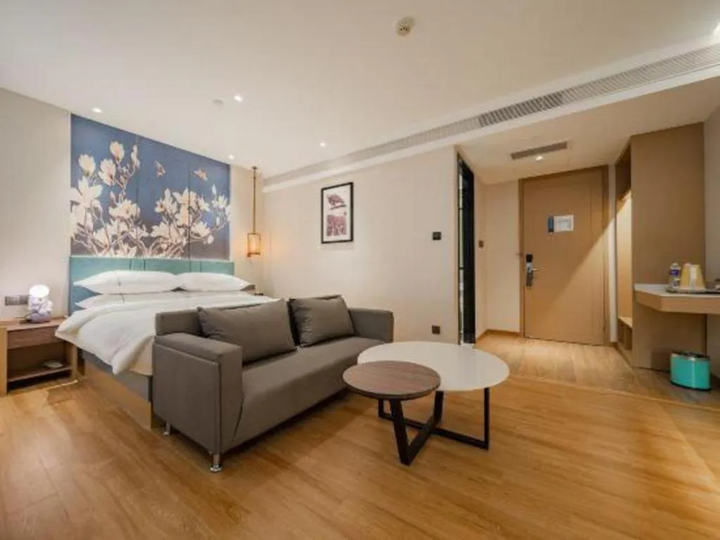 Bed in Jinjiang Inn Xian Mingguang Road