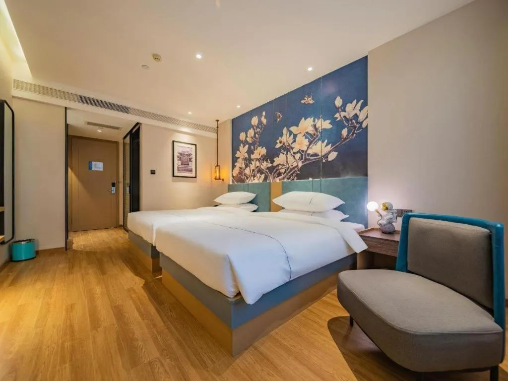 Bed in Jinjiang Inn Xian Mingguang Road