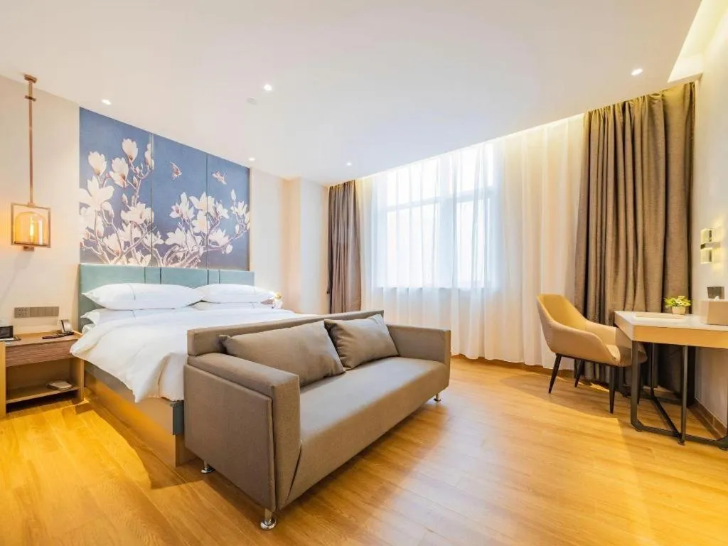 Bed in Jinjiang Inn Xian Mingguang Road