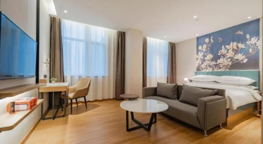 Bed in Jinjiang Inn Xian Mingguang Road