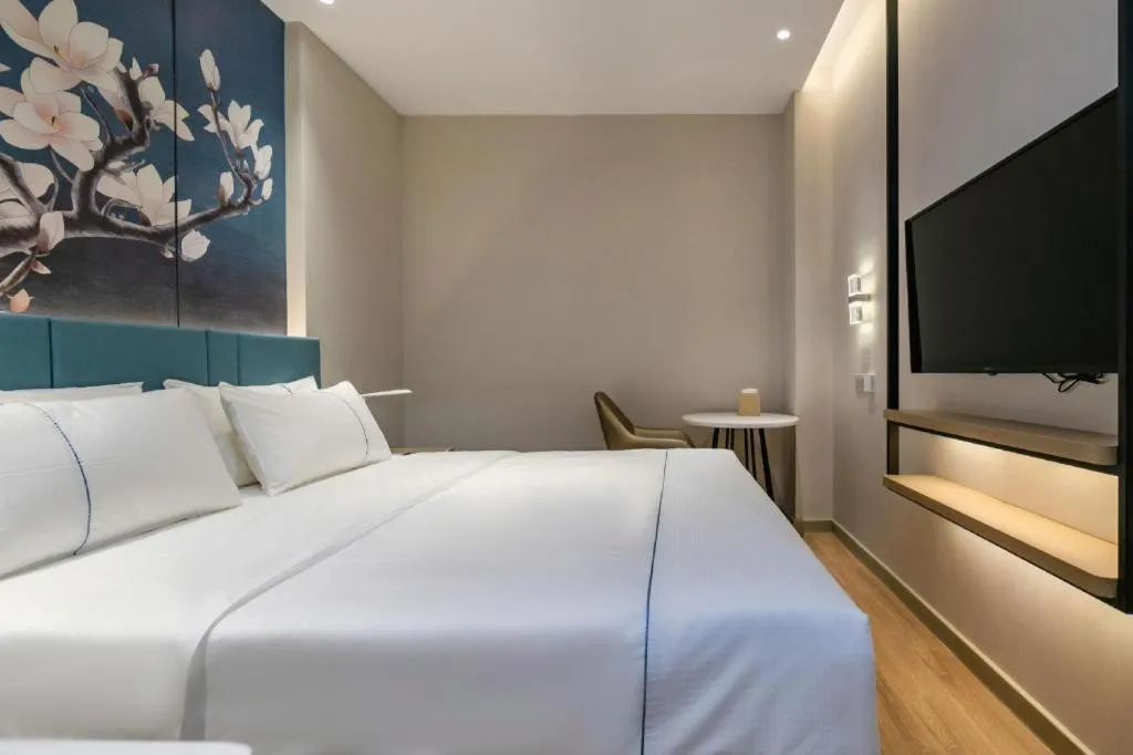 Bed in Jinjiang Inn Xian Mingguang Road