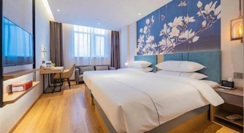 Bed in Jinjiang Inn Xian Mingguang Road