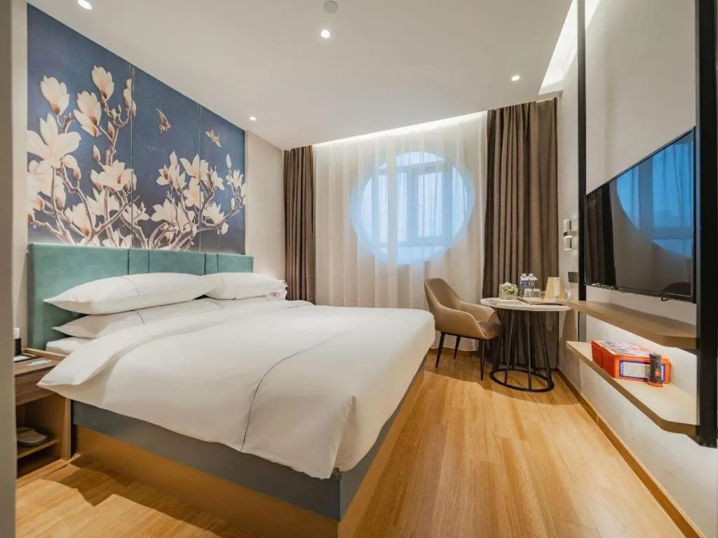 Bed in Jinjiang Inn Xian Mingguang Road