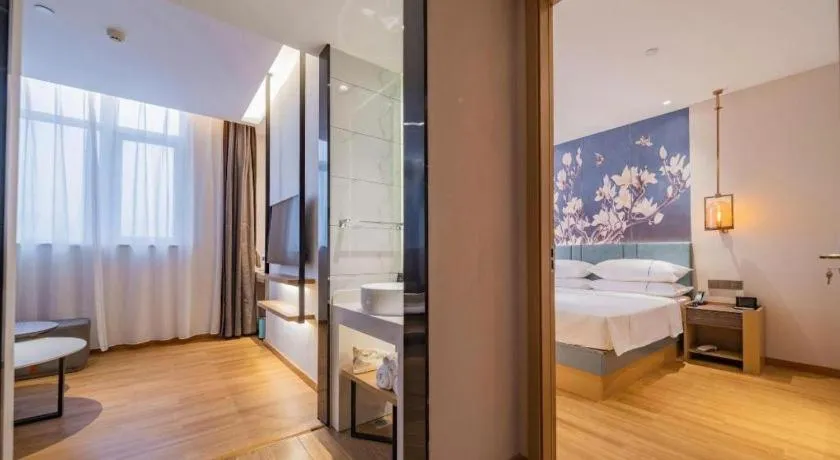 Bed in Jinjiang Inn Xian Mingguang Road