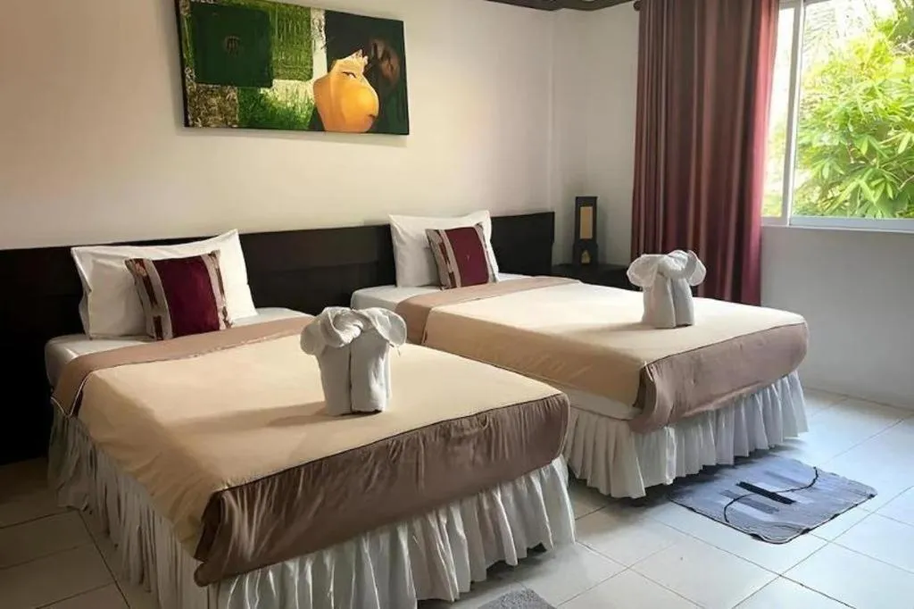 Bed in The Nice Patong Hotel