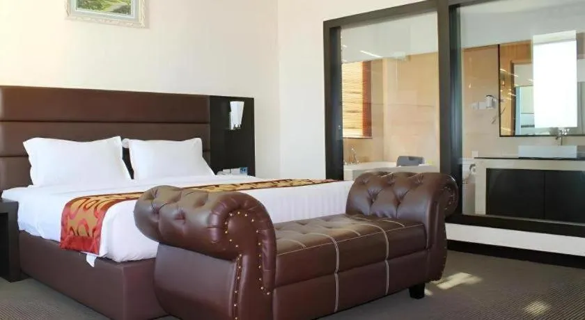 Bed in The BCC Hotel & Residence