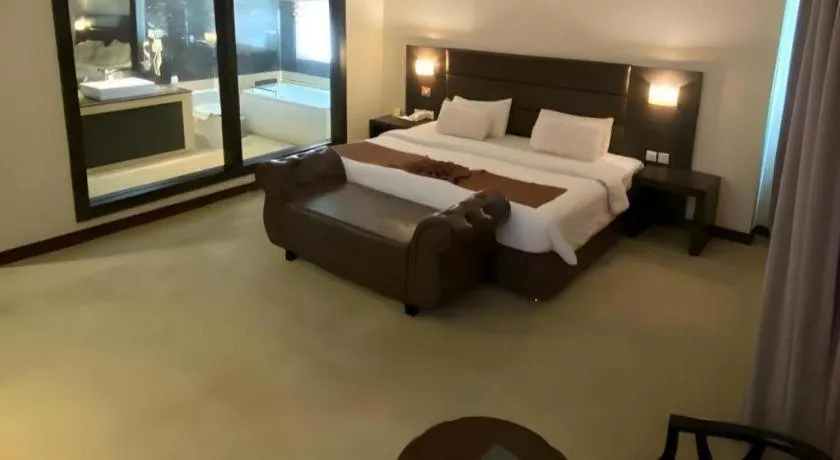Bed in The BCC Hotel & Residence