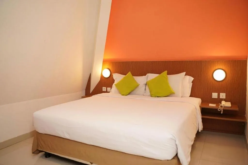 Bed in Pomelotel Patra Kuningan Jakarta