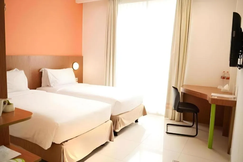 Bed in Pomelotel Patra Kuningan Jakarta