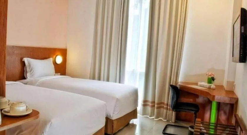 Bed in Pomelotel Patra Kuningan Jakarta