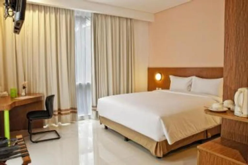 Bed in Pomelotel Patra Kuningan Jakarta