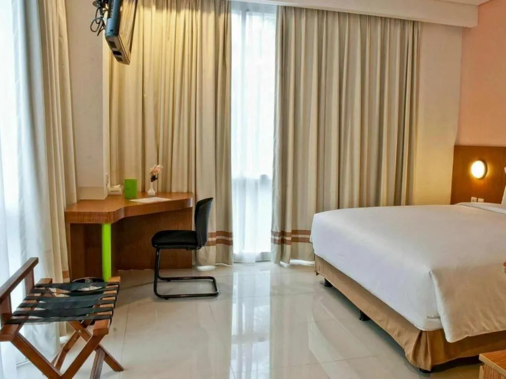 Bed in Pomelotel Patra Kuningan Jakarta
