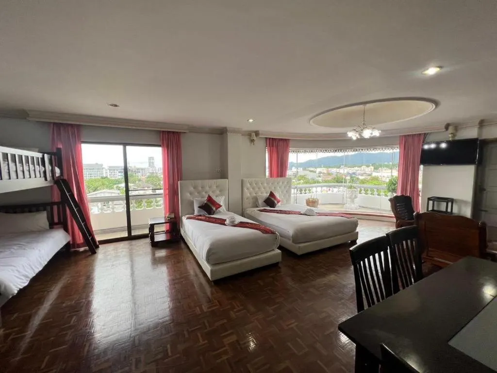 Bed in Chao Phya Grand Hotel