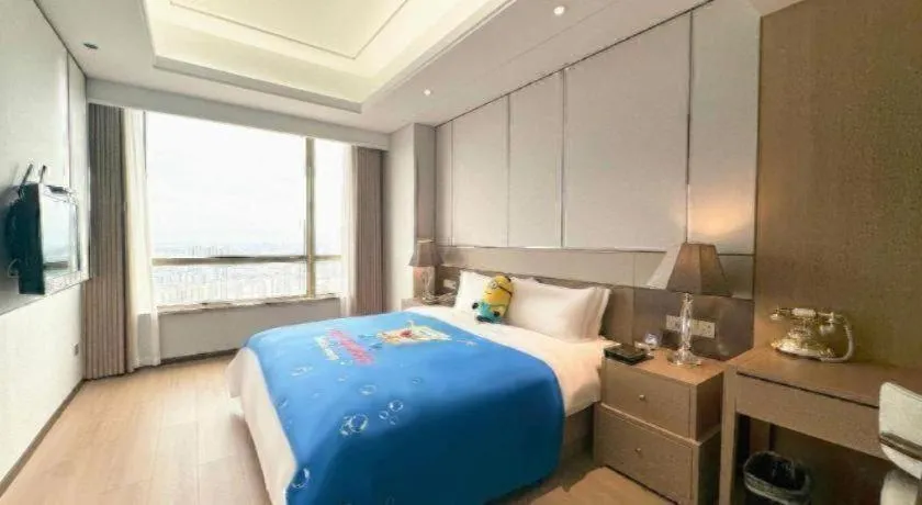 Bed in Howard Johnson by Wyndham Sunshine Plaza Ningbo