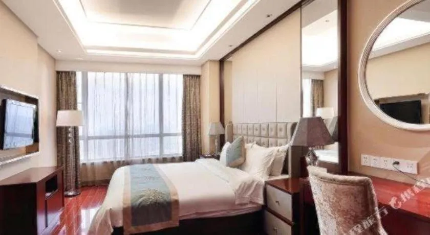 Bed in Howard Johnson by Wyndham Sunshine Plaza Ningbo