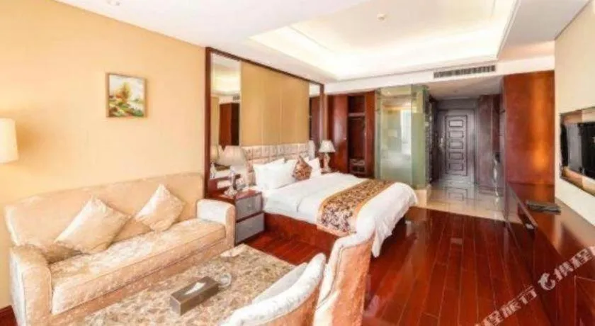 Bed in Howard Johnson by Wyndham Sunshine Plaza Ningbo